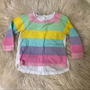 🌟5/$20🌟H&M rainbow baby girl long sleeve tee